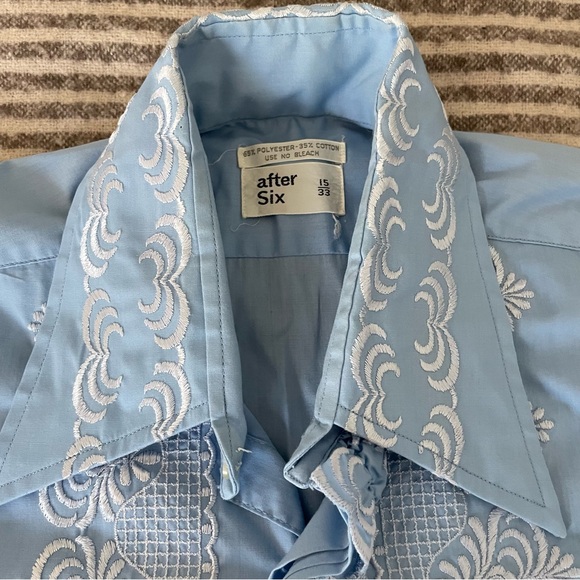 EUC VINTAGE AFTER SIX TUXEDO SHIRT SIZE 15 / 33 - Picture 1 of 3